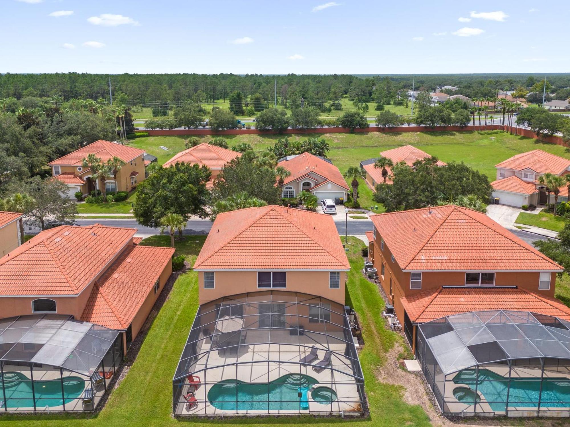 Large Spacious Home W Private Pool & Hot Tub ダベンポート エクステリア 写真