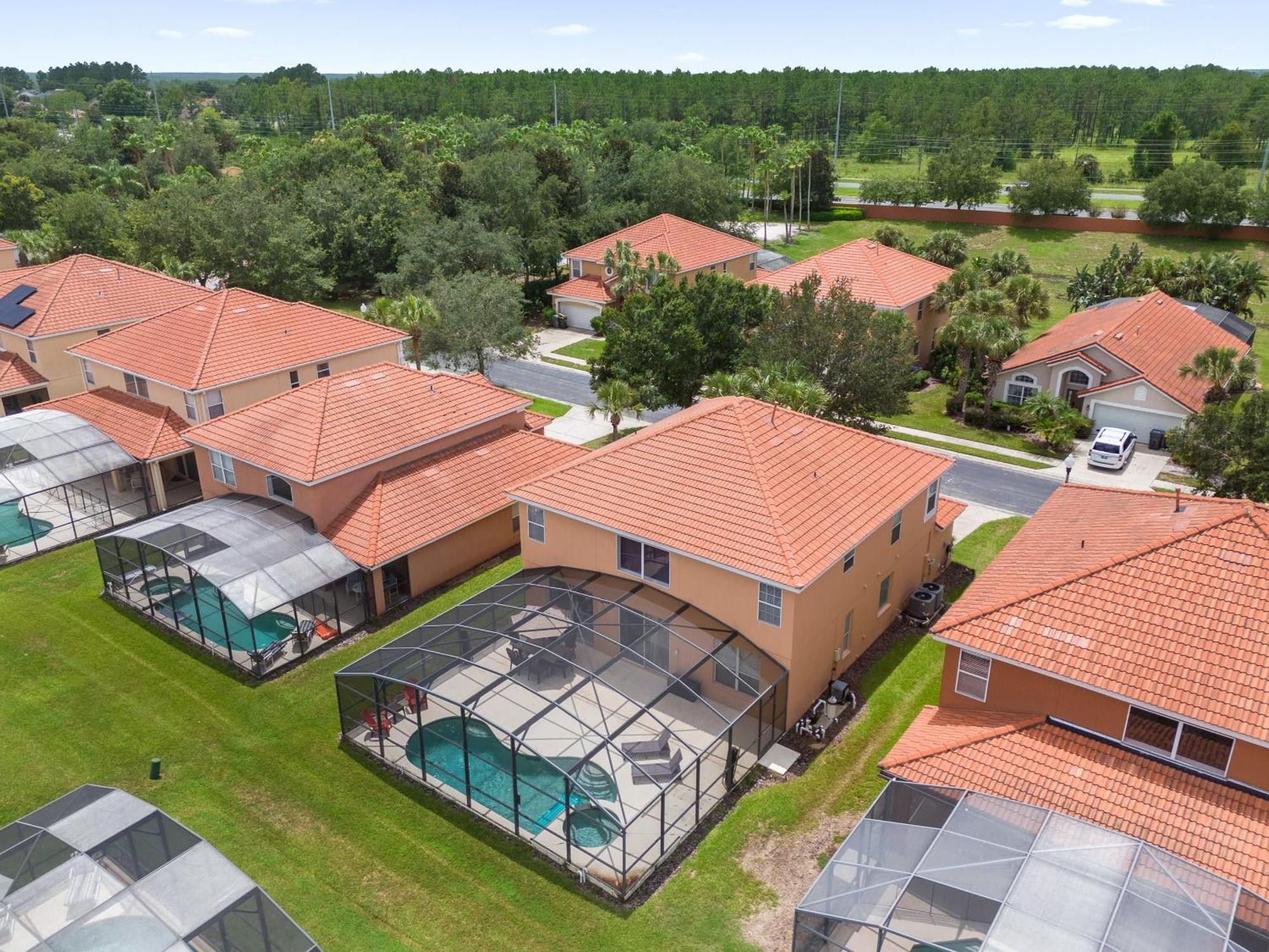Large Spacious Home W Private Pool & Hot Tub ダベンポート エクステリア 写真